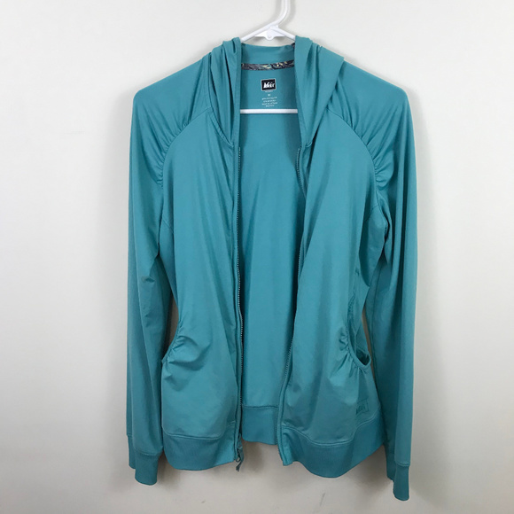 REI Jackets & Blazers - REI full zip hooded jacket